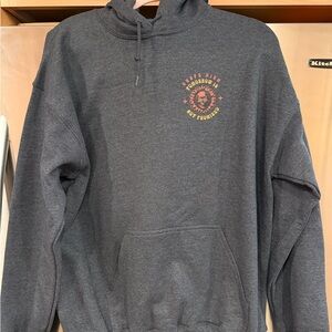 Carpe diem tomorrow is not promised Gray Hoodie